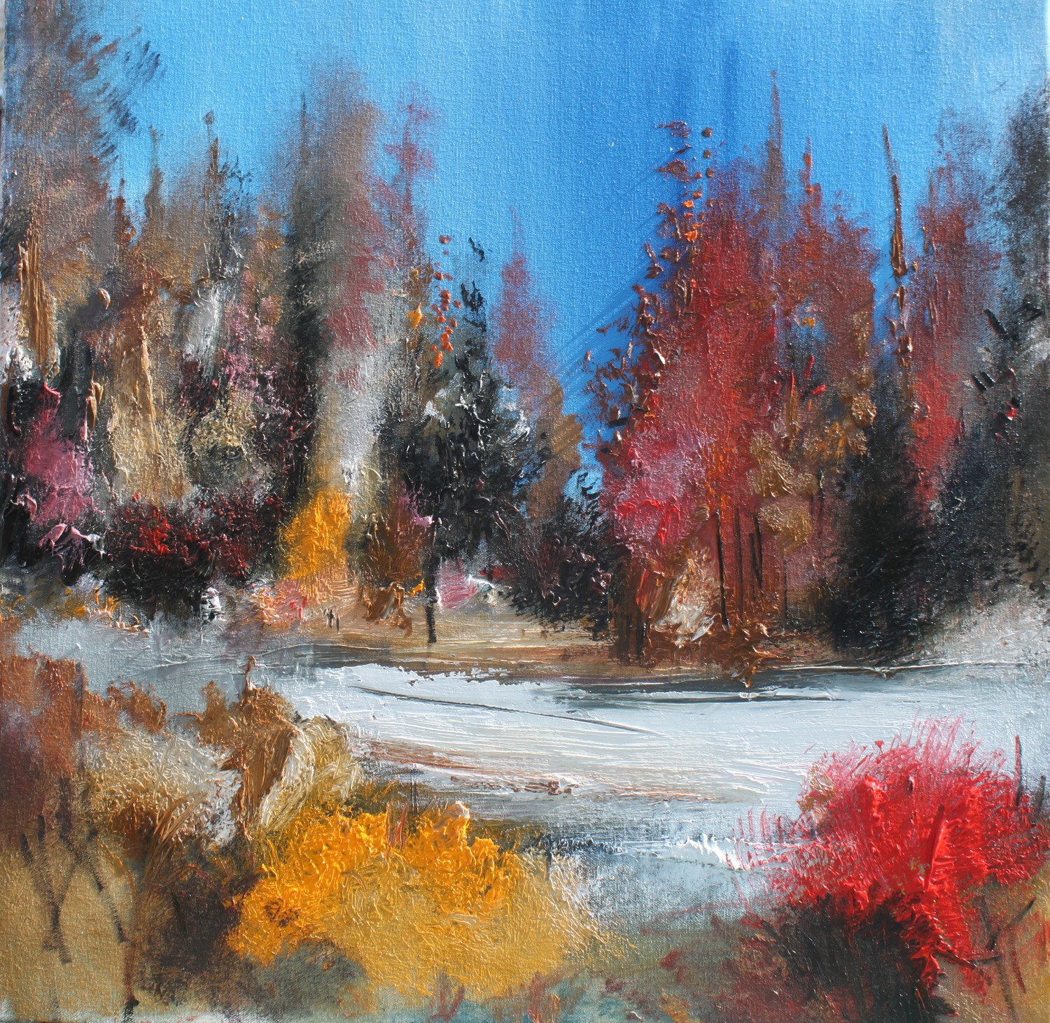 'The First Fall' by artist Rosanne Barr